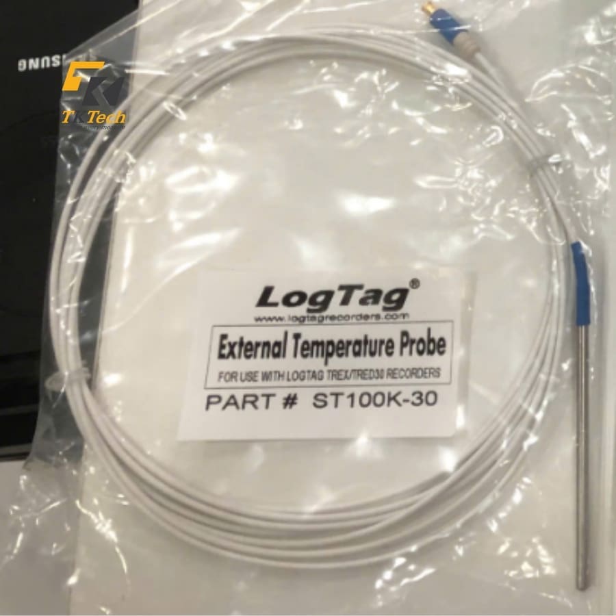 Đầu dò nhiệt độ Logtag ST100K 30