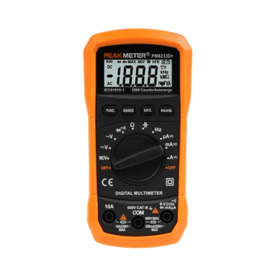 Đồng hồ vạn năng Peakmeter PM8233D+