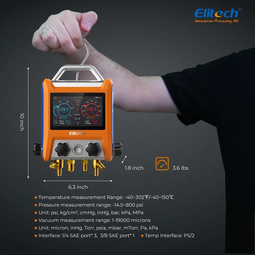 Bộ chia tín hiệu kỹ thuật số HVAC Elitech EMG-40V Elitech-EMG-40V