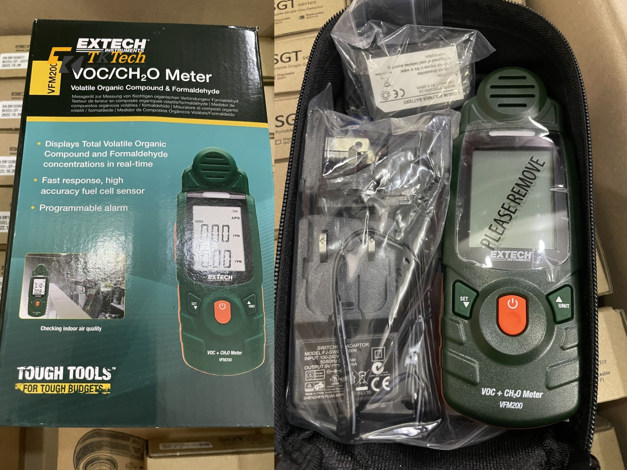 Hình ảnh thật máy Extech VFM200