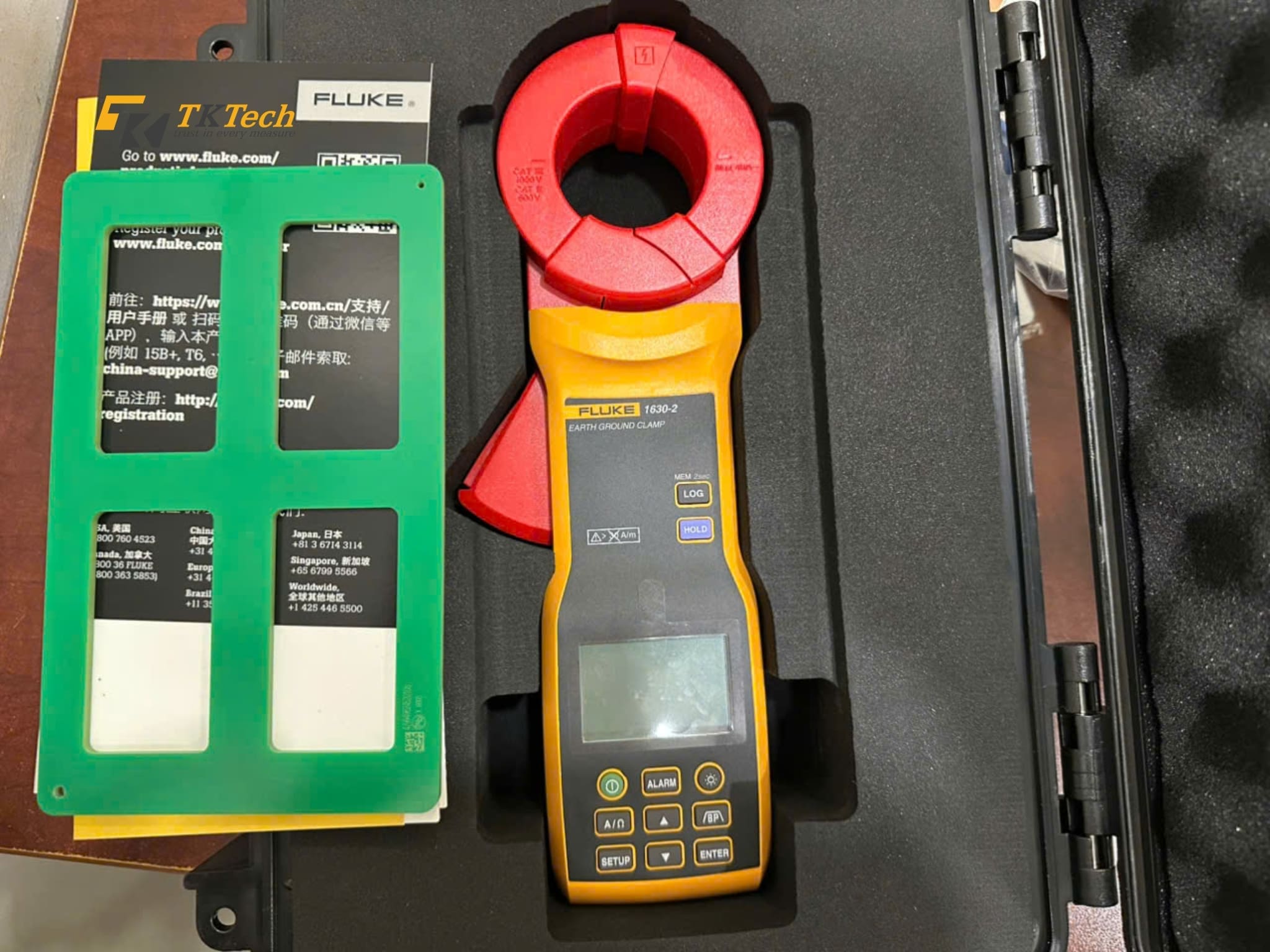 Hình ảnh thật máy Fluke 1630 2