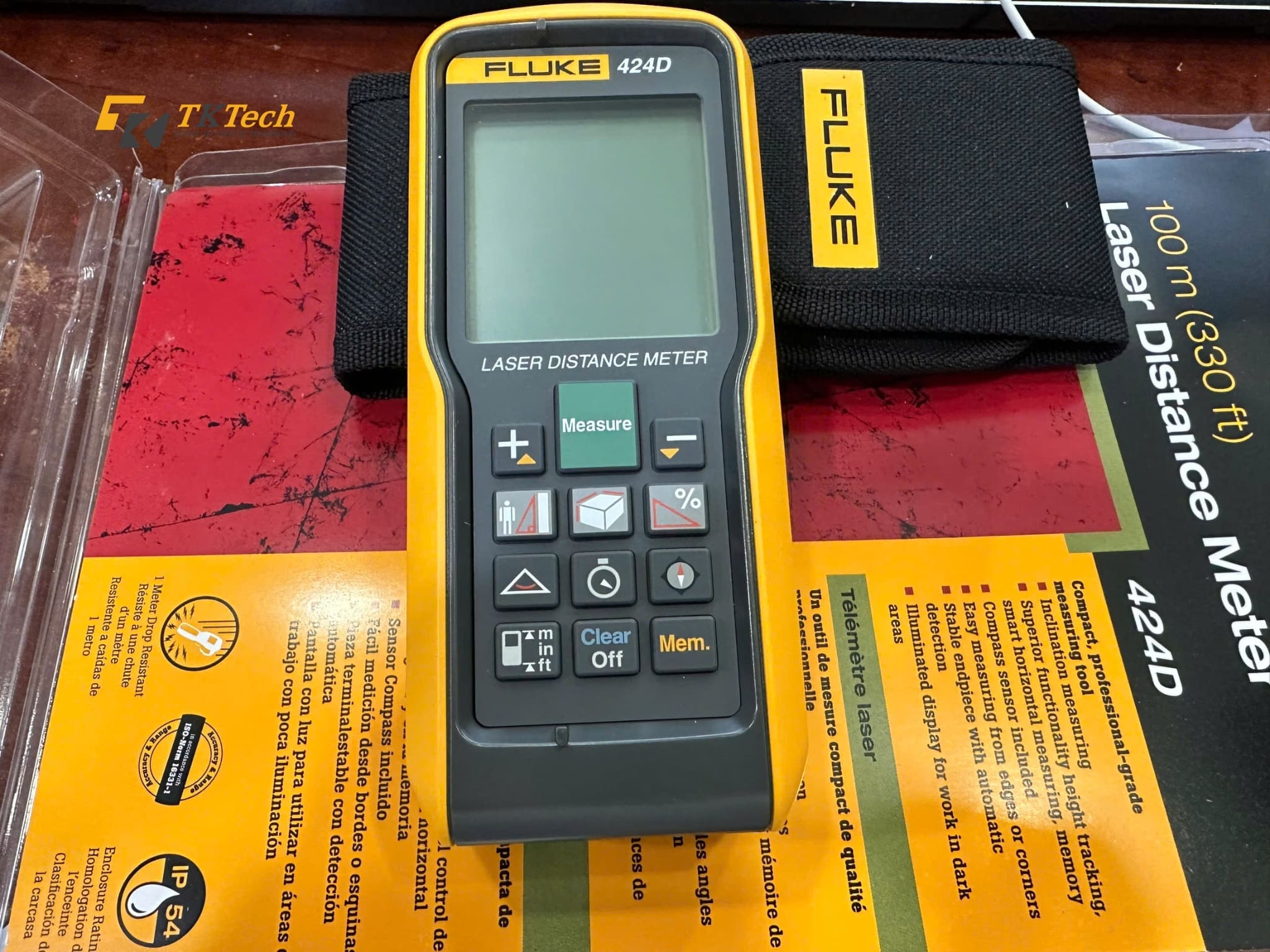 Hình ảnh thật máy Fluke 424D