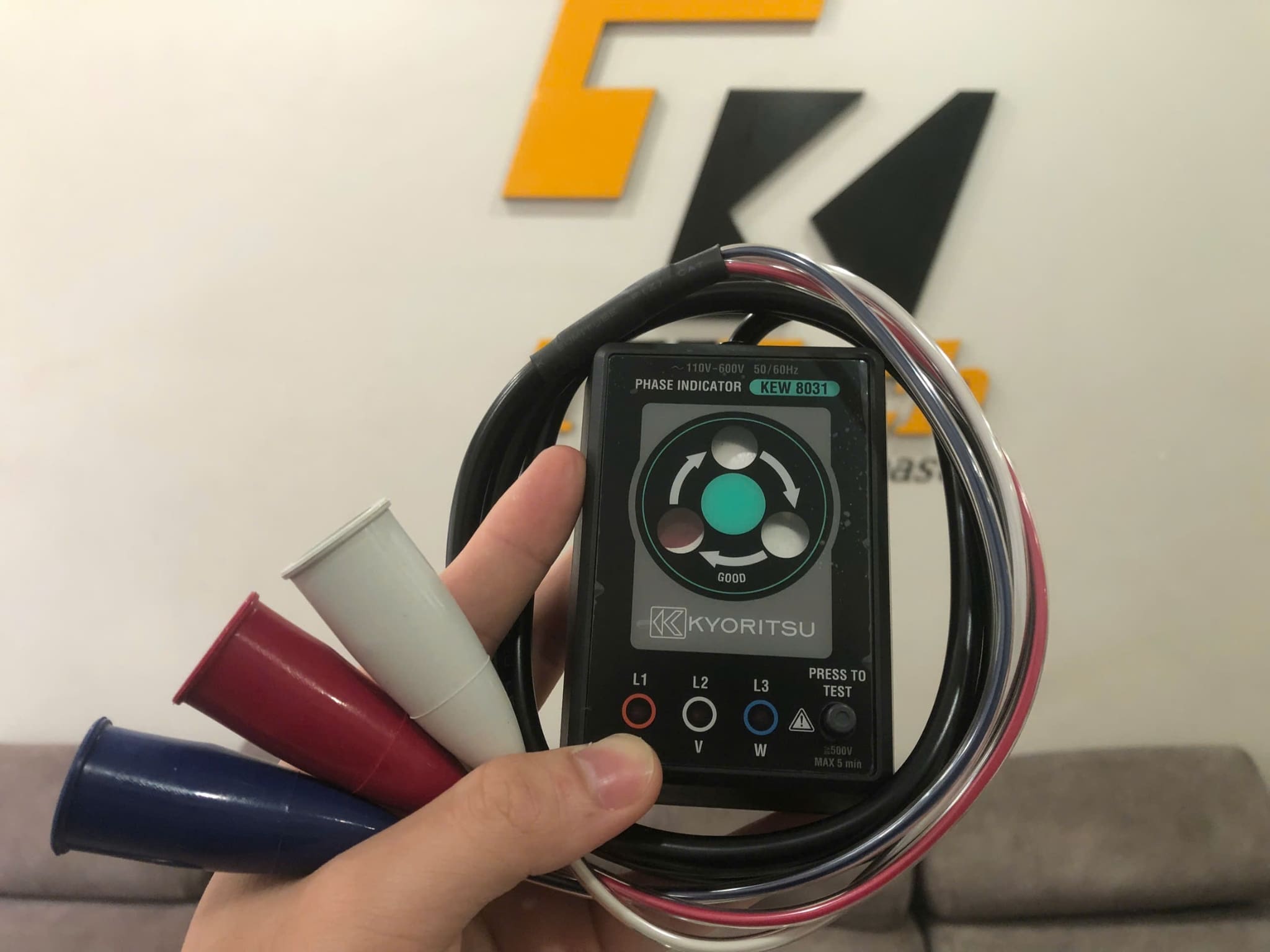 Hình ảnh thật máy Kyoritsu 8031