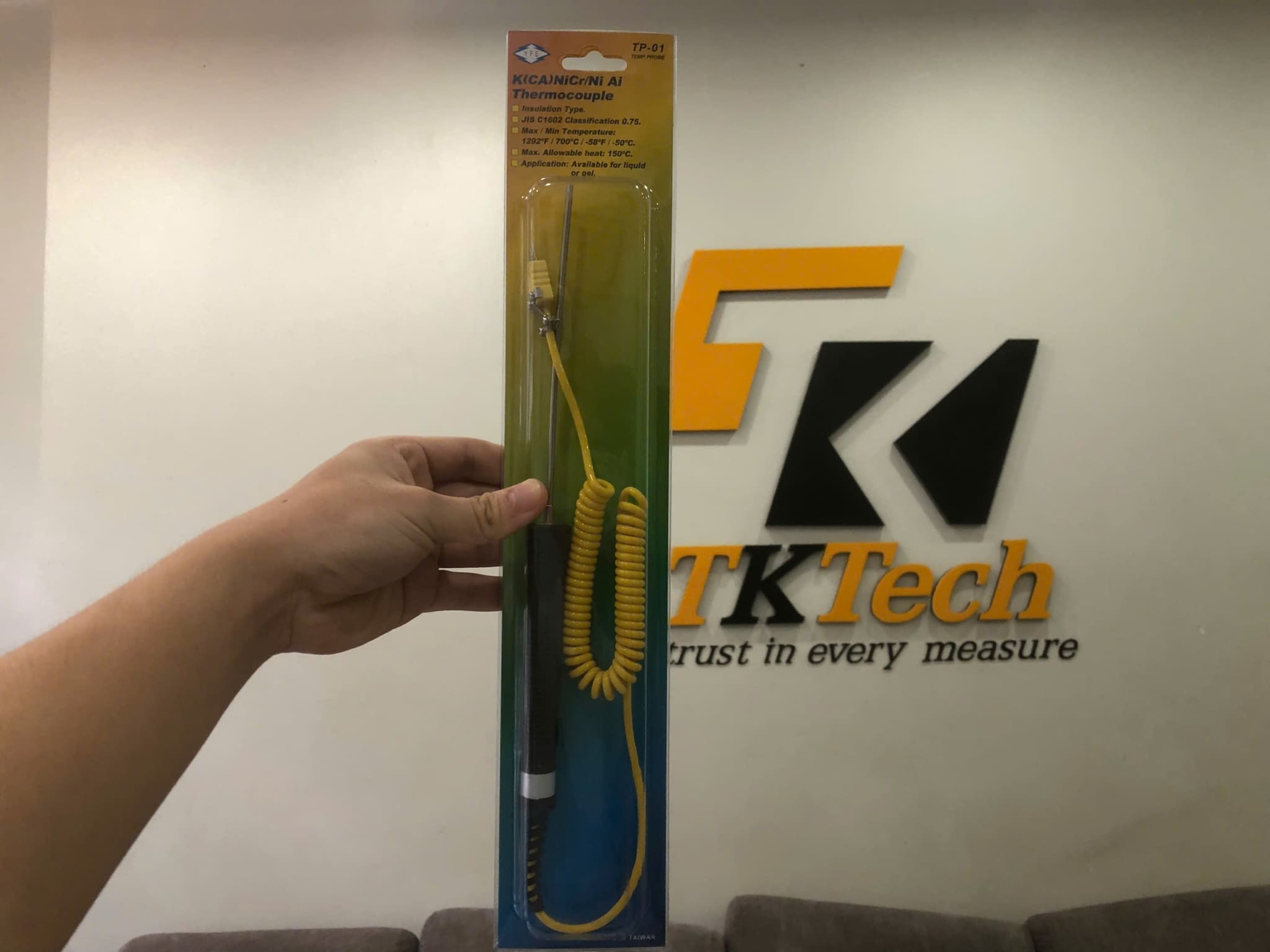 Hình ảnh thực đầu dò Tenmars TP 01