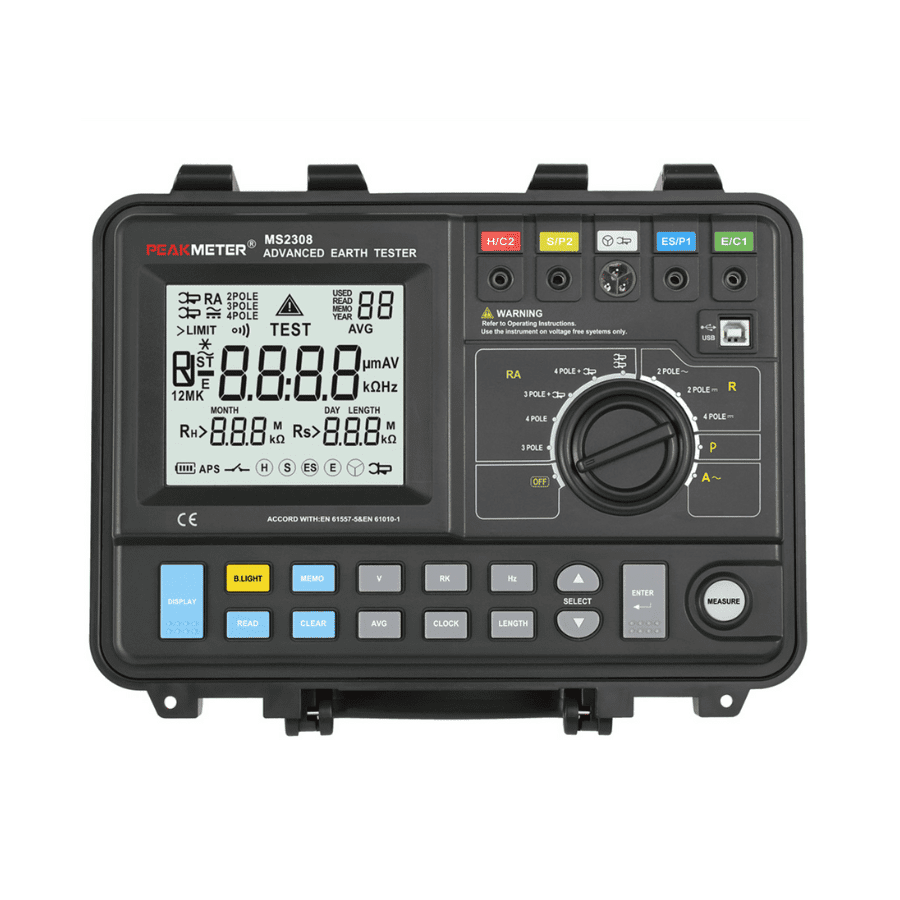 Máy đo điện trở đất Peakmeter MS2308