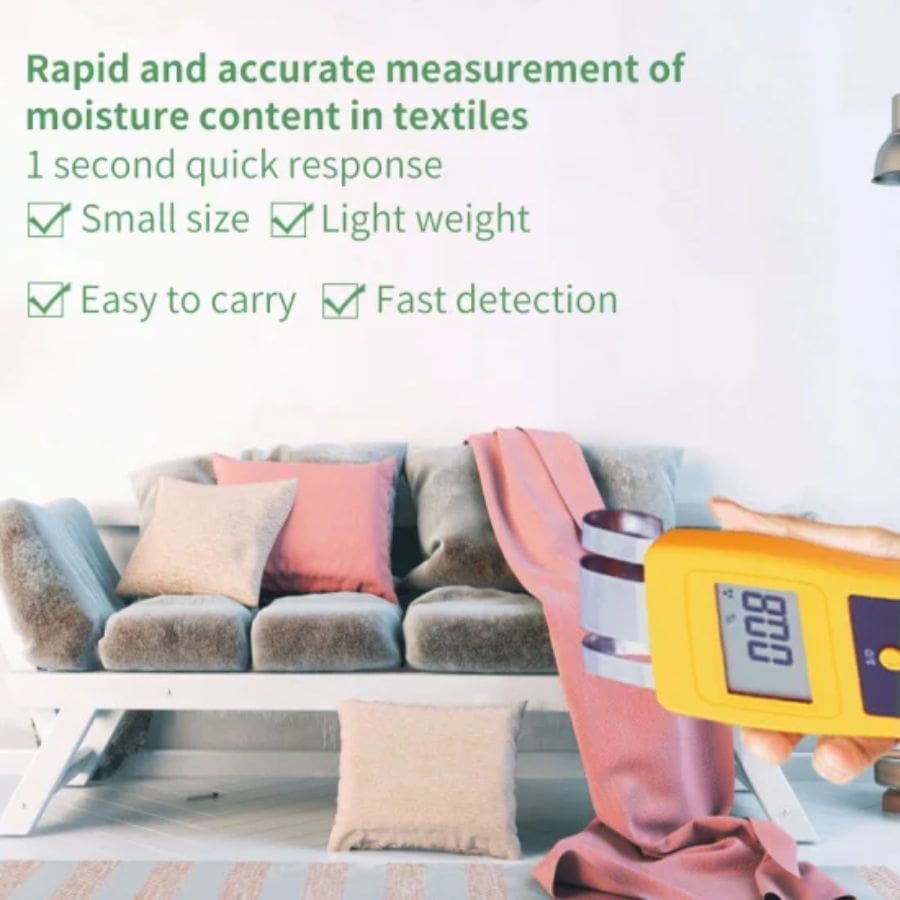 Máy đo độ ẩm Dm200t cho các vật liệu thô dệt may (2)