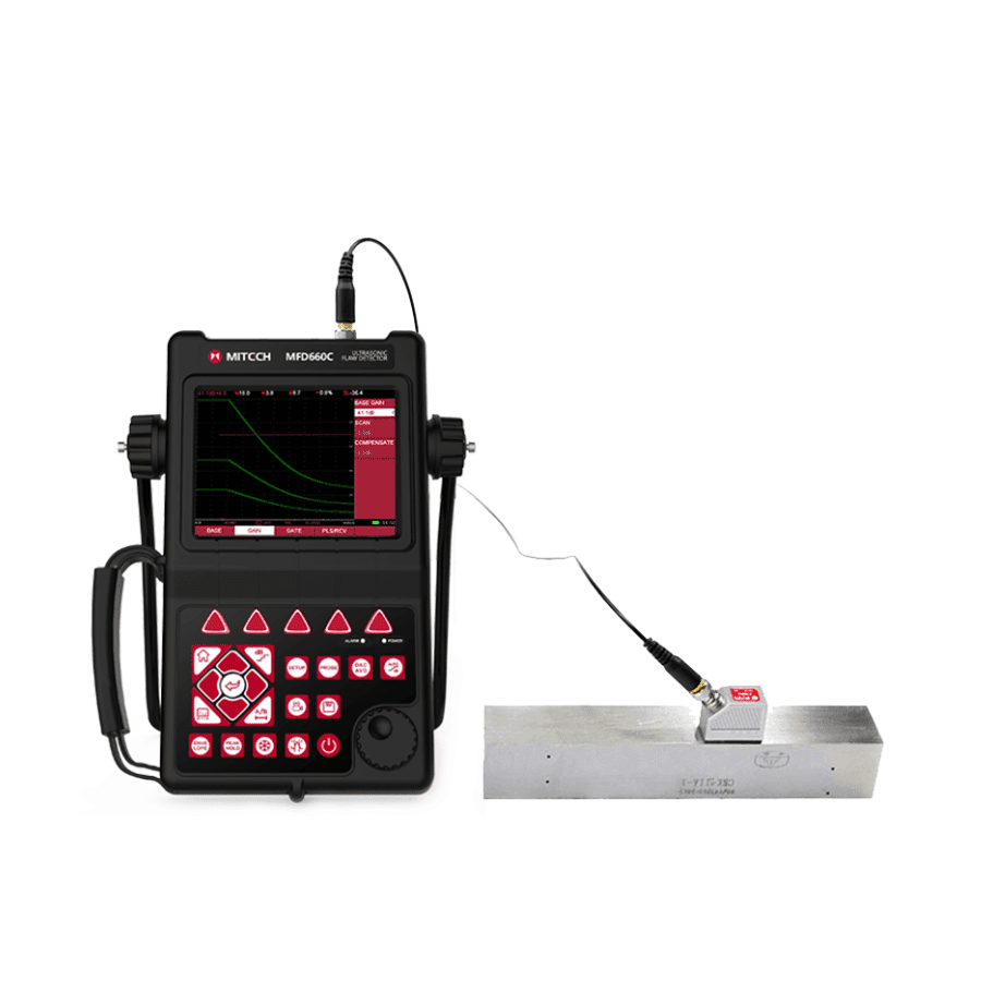 Máy dò khuyết tật siêu âm Mitech MFD660C Máy dò khuyết tật siêu âm Mitech MFD660C