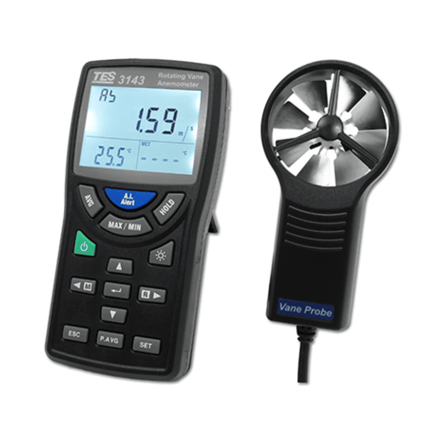 Máy đo tốc độ gió TES 3143