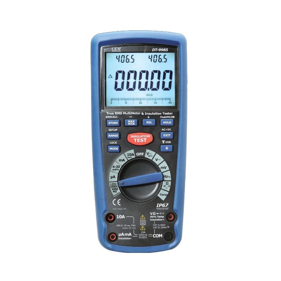 Máy kiểm tra điện trở cách điện CEM DT 9985RF