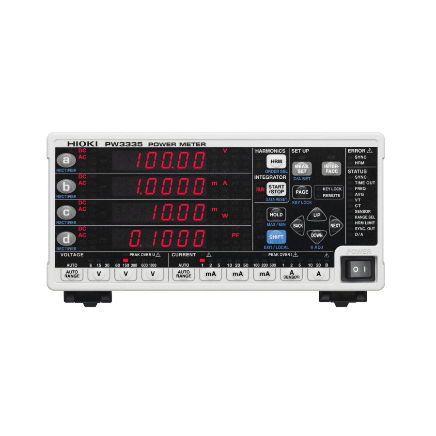 Máy phân tích công suất Hioki PW3335