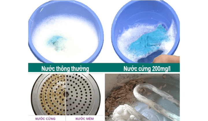 Nước cứng ảnh hưởng gì đến sức khỏe