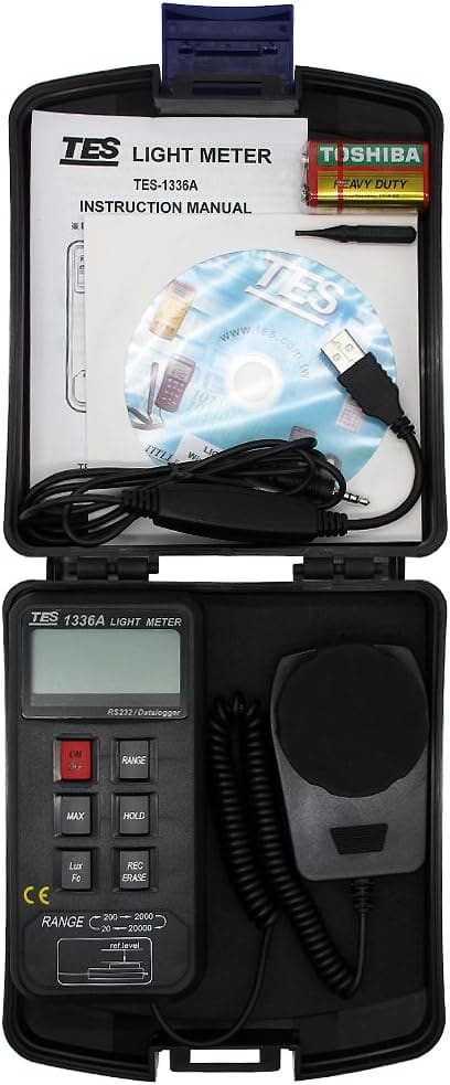 Phụ kiện theo máy đo ánh sáng TES-1336A