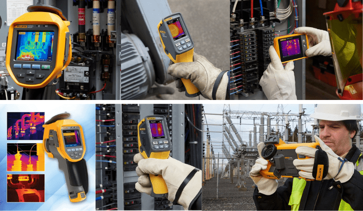Ứng dụng đa dạng của camera hồng ngoại Fluke