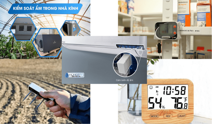 Ứng dụng thực tiễn của cảm biến độ ẩm Ứng dụng thực tiễn của cảm biến độ ẩm