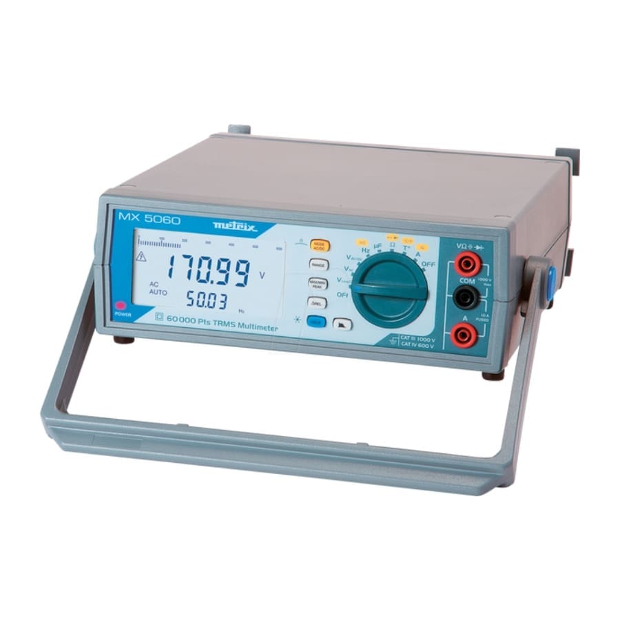 dong ho van nang metrix mx 5060
