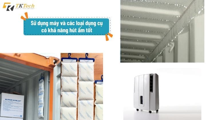 Kiểm soát độ ẩm trên xe container kiem soat do am tren xe container