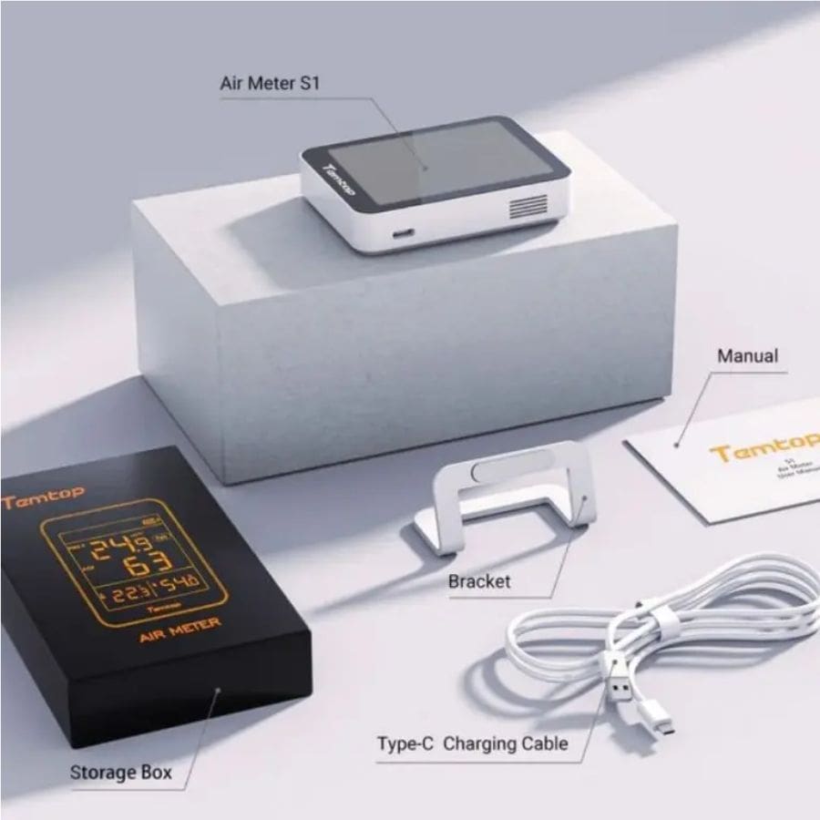 Máy đo chất lượng không khí trong nhà Temtop S1