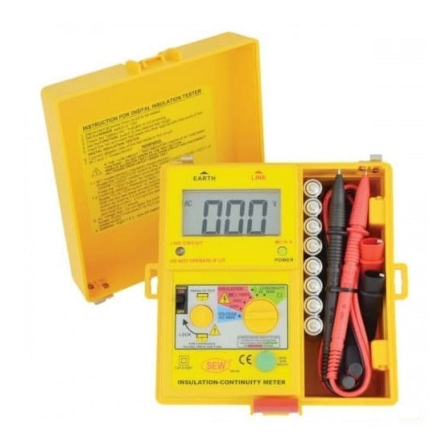 Máy đo điện trở cách điện SEW 1851 IN