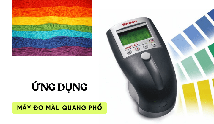 Máy sử dụng phổ biến trong nhiều lĩnh vực may do mau quang pho 4