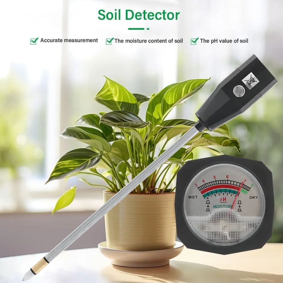 Máy đo độ ẩm pH đất Yieryi TPH01818 (đầu dò dài 300mm) máy đo ph độ ẩm đất yieryi tph01818 (4)