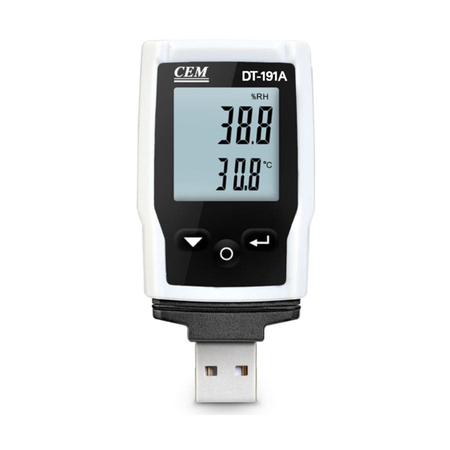 may ghi du lieu nhiet do va do am cem dt 191a