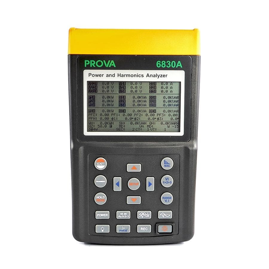 may phan tich chat luong dien nang prova 6830a 6802