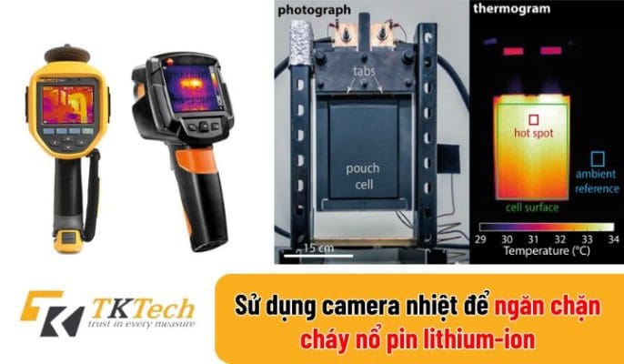 Sử Dụng Camera Nhiệt Để Ngăn Chặn Cháy Nổ Pin Lithium-ion