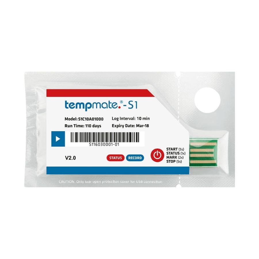 Nhiệt kế tự ghi tempmate-S1 V2