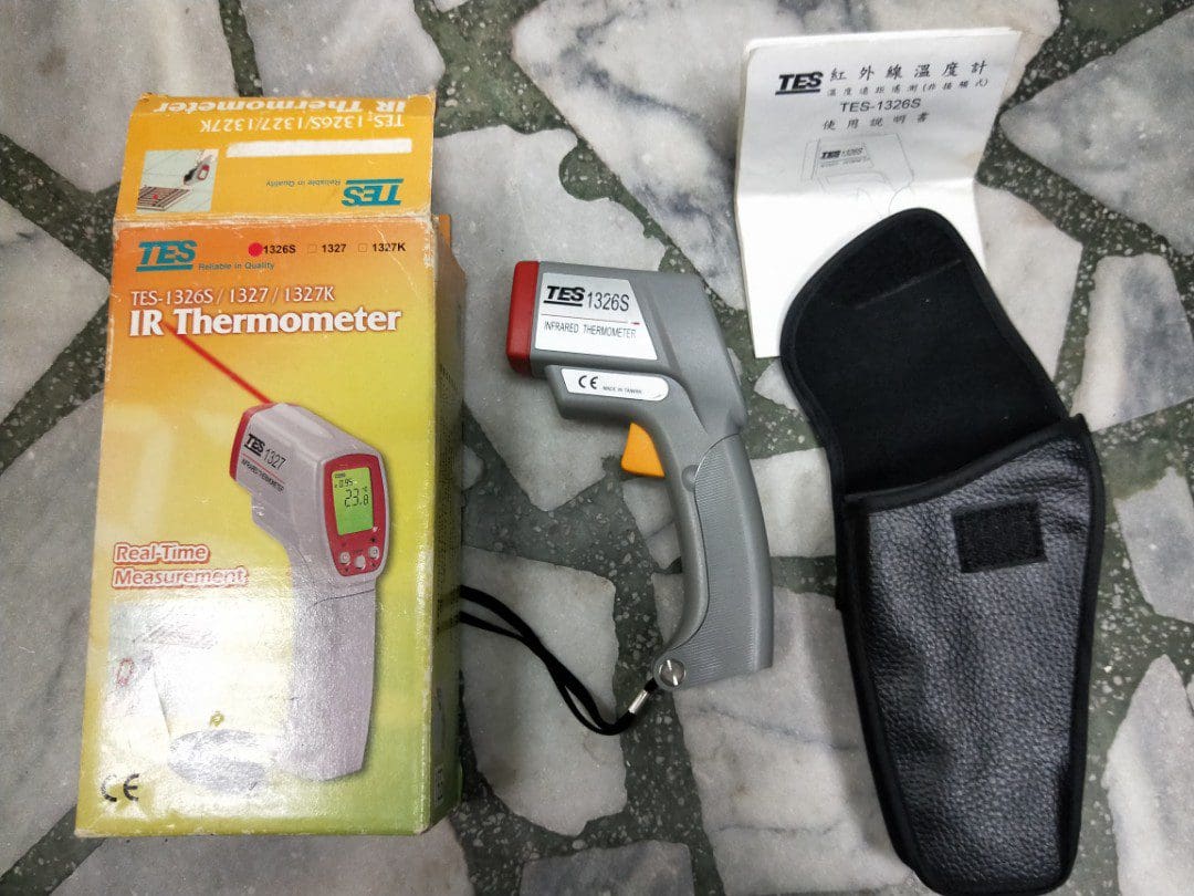 Phụ kiện kèm theo nhiệt kế hồng ngoại TES-1326S