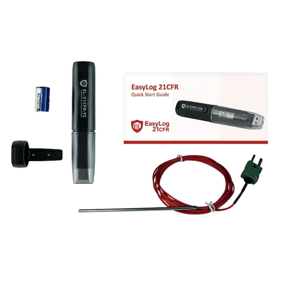 Thiết bị ghi nhiệt độ Lascar EL-21CFR-TC