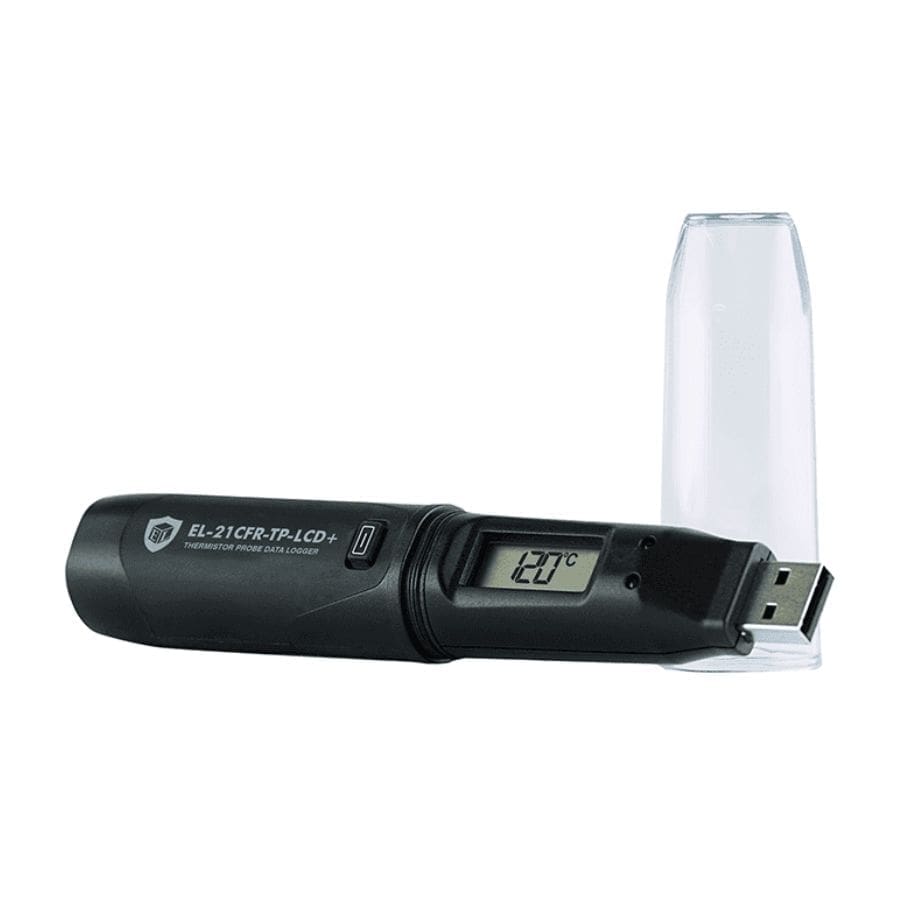 Thiết bị ghi nhiệt độ Lascar EL-21CFR-TP-LCD+